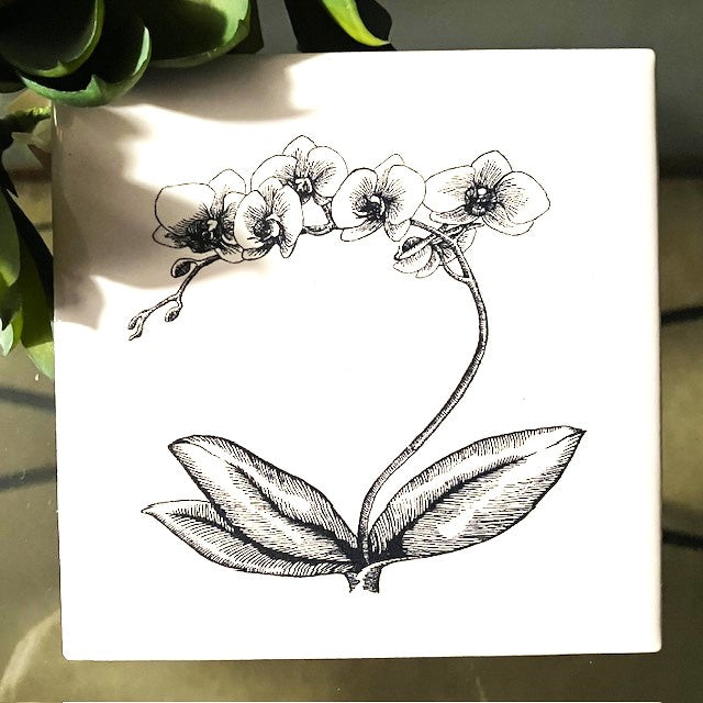 Ceramic Tiles for Wedding-Orchids