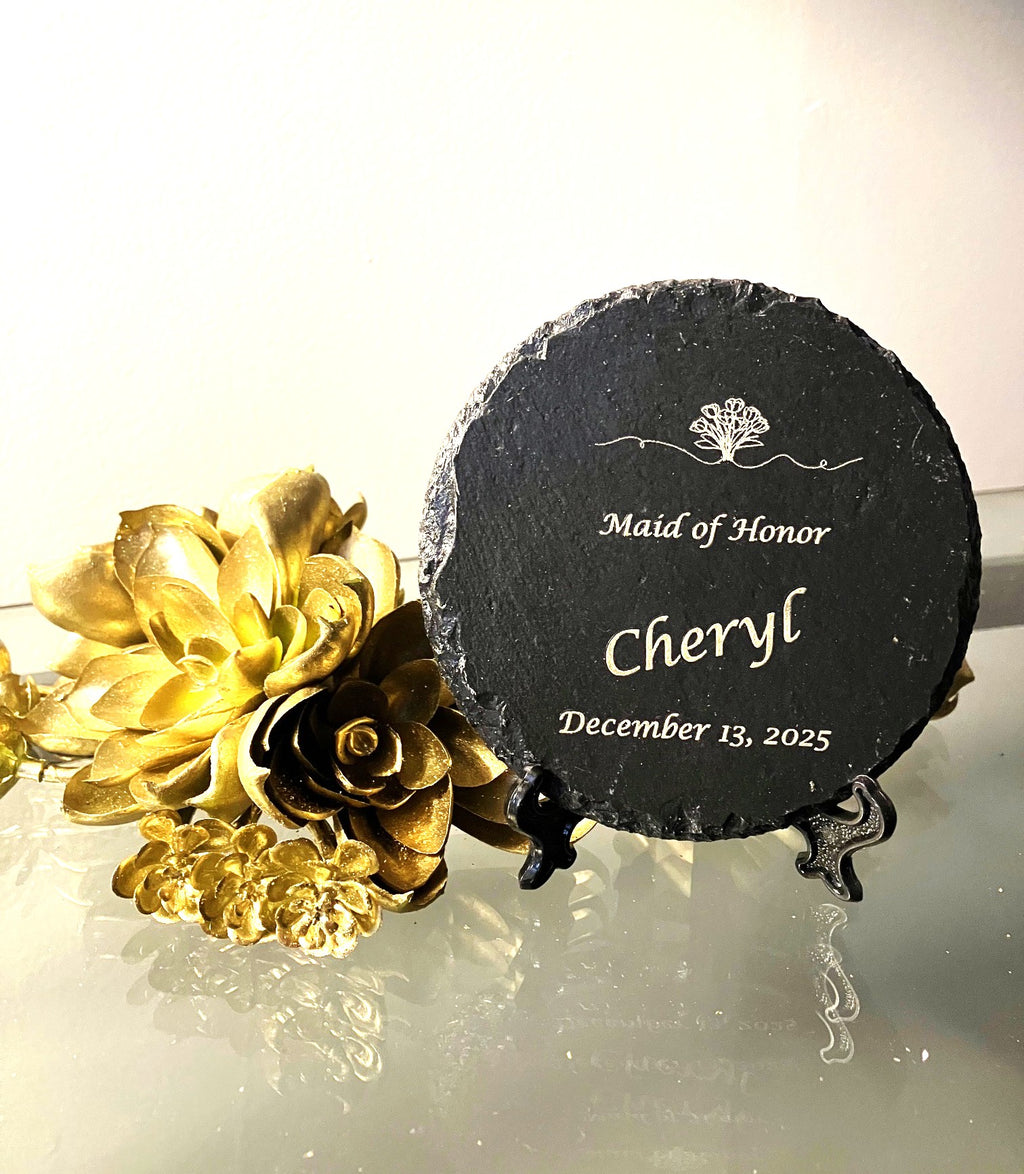 Ceramic Tiles for Wedding-Maid-of-Honor Bridesmaid