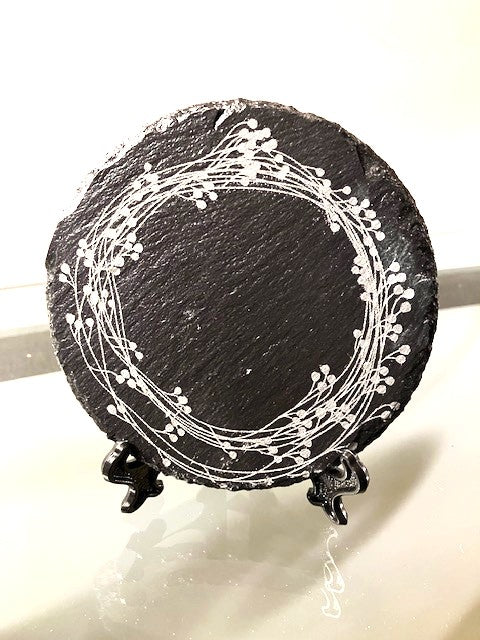 Ceramic Tiles for Wedding with Wreath