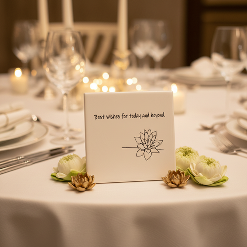 Lotus Gold Flower - Enhanced